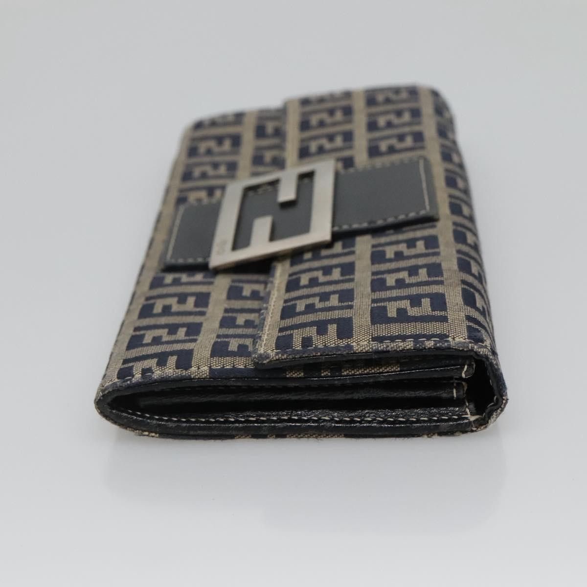 Fendi Fendi FF Continental Wallet Canvas Size ONE SIZE - 4 Thumbnail