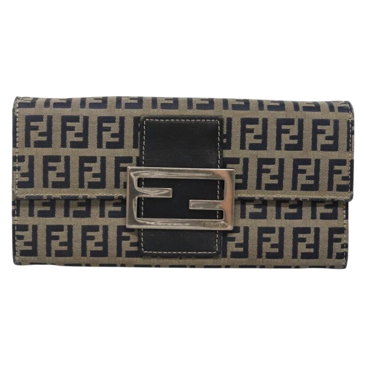 Fendi Fendi FF Continental Wallet Canvas Size ONE SIZE - 19 Thumbnail