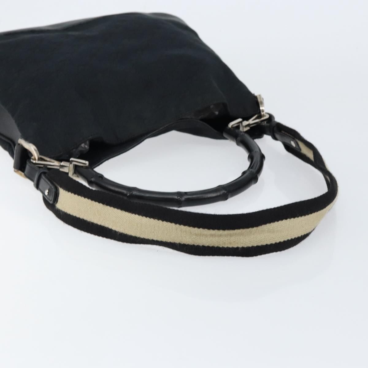 Gucci Gucci Diana Bamboo Shoulder Bag GG Canvas Size ONE SIZE - 17 Thumbnail