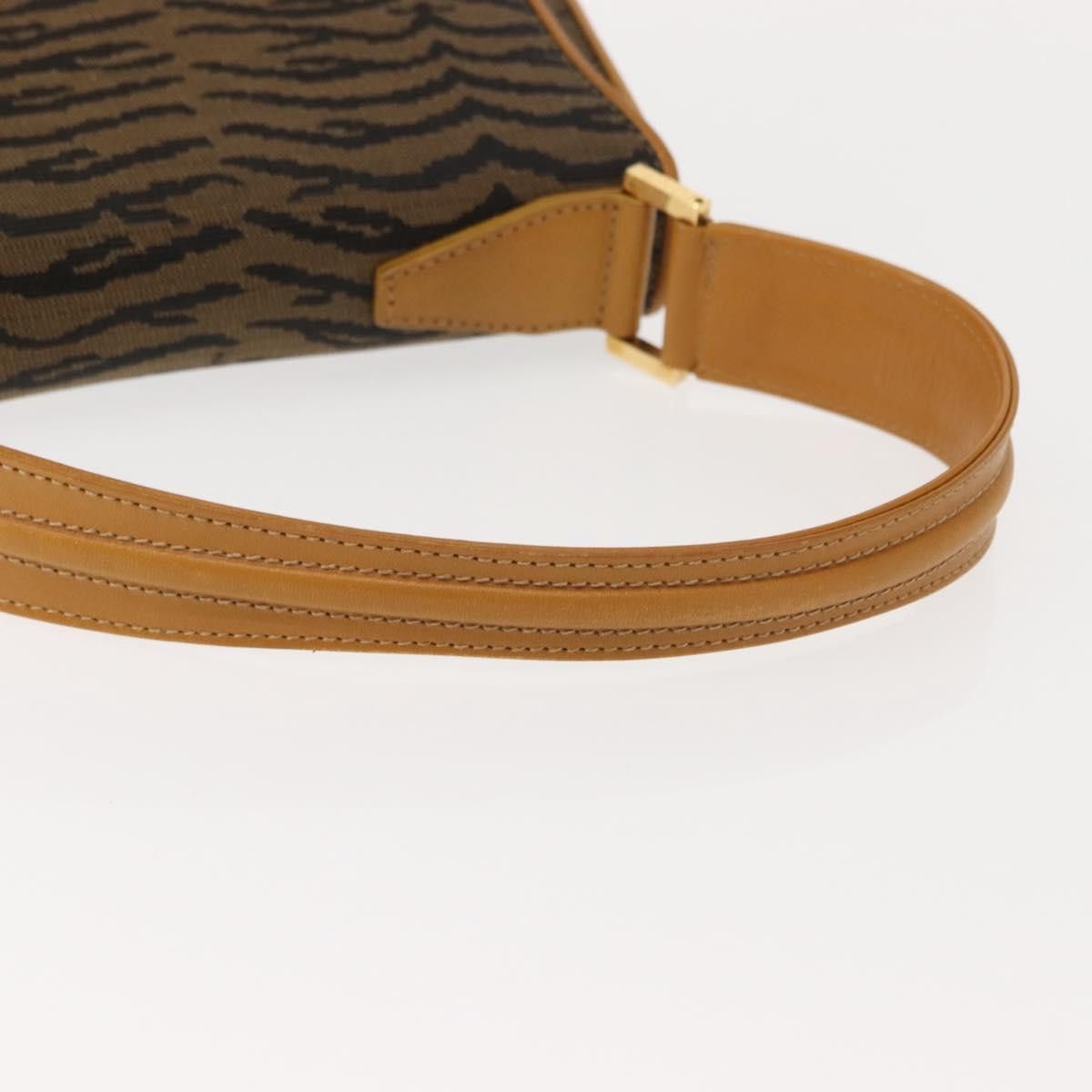 Fendi Fendi Vintage Tiger Print Shoulder Bag Canvas Size ONE SIZE - 7 Thumbnail