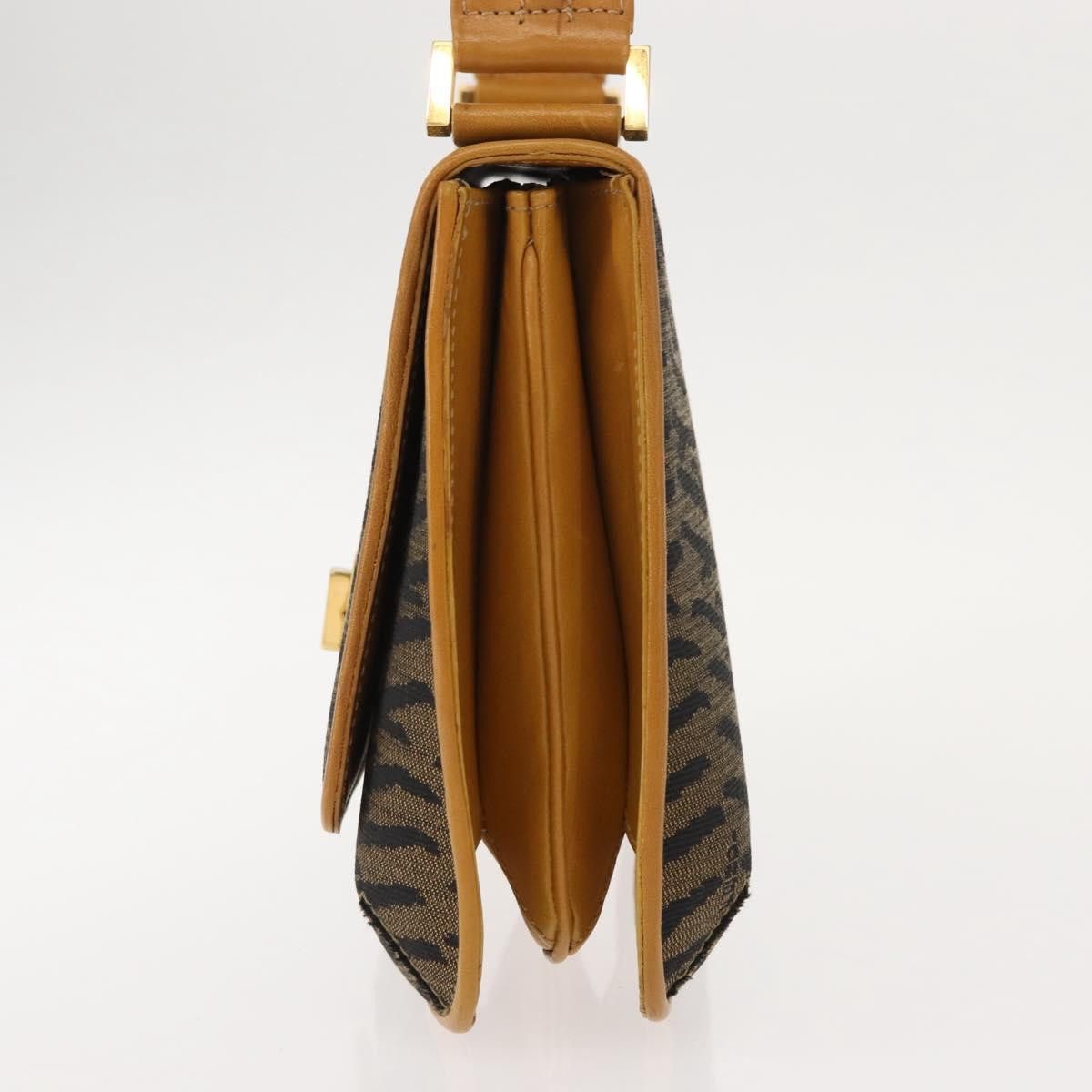 Fendi Fendi Vintage Tiger Print Shoulder Bag Canvas Size ONE SIZE - 4 Thumbnail