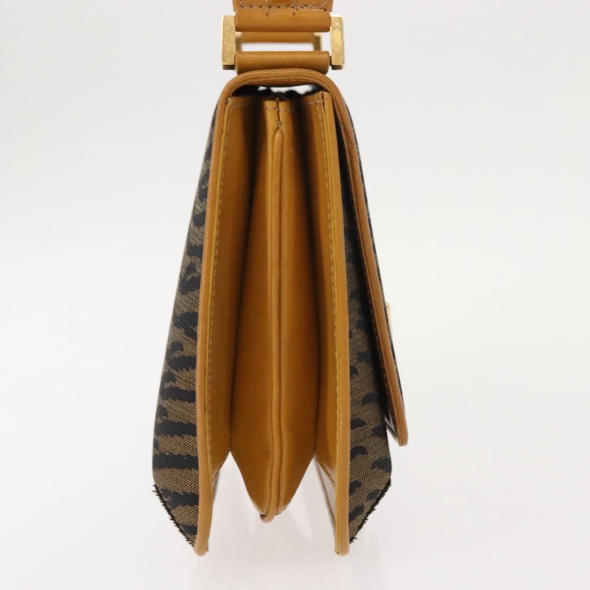 Fendi Fendi Vintage Tiger Print Shoulder Bag Canvas Size ONE SIZE - 5 Thumbnail