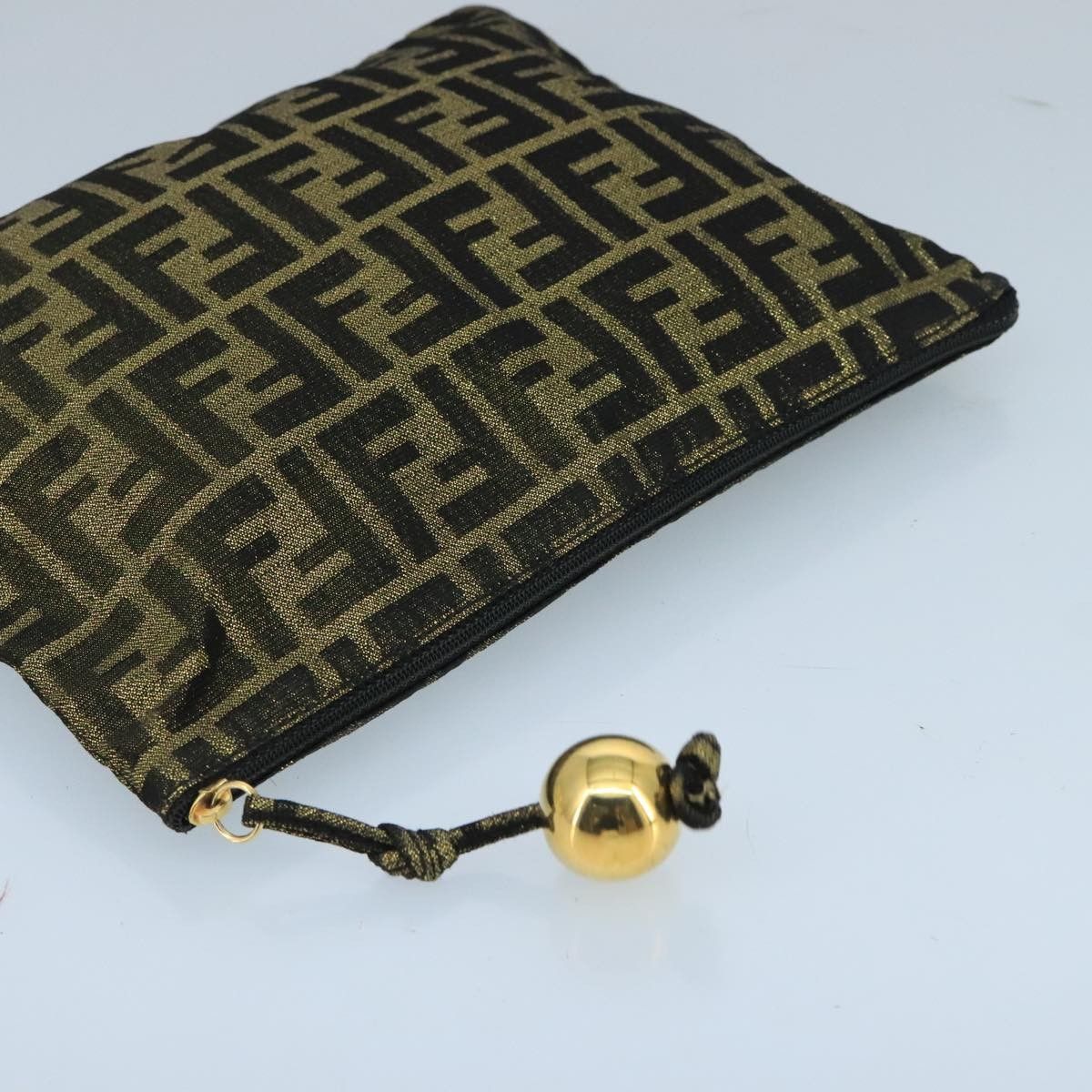 Fendi Fendi Vintage Zip Pouch Zucca Canvas Size ONE SIZE - 8 Thumbnail