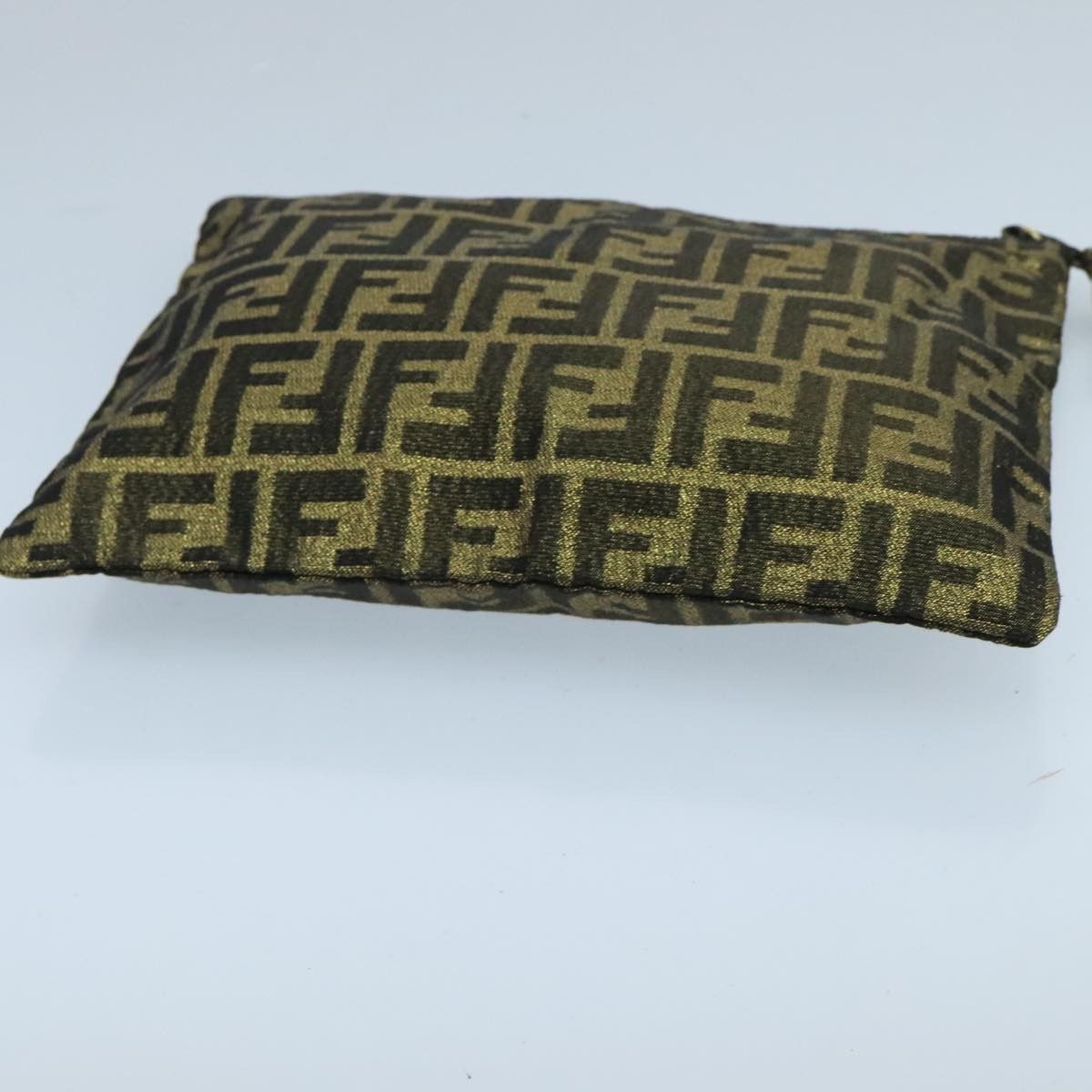 Fendi Fendi Vintage Zip Pouch Zucca Canvas Size ONE SIZE - 14 Thumbnail