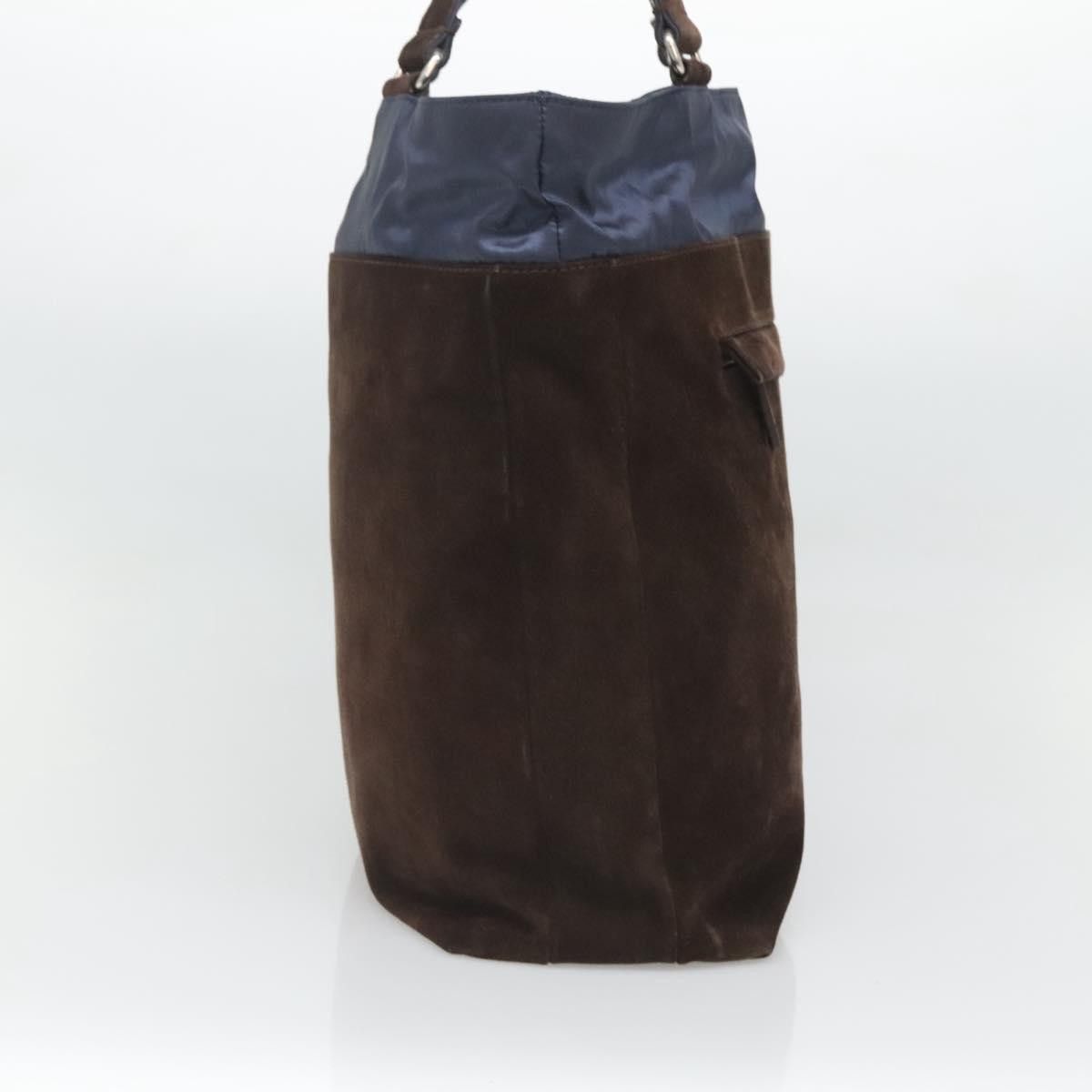 Salvatore Ferragamo Salvatore Ferragamo Convertible Front Zip Pocket Tote Suede Size ONE SIZE - 3 Thumbnail