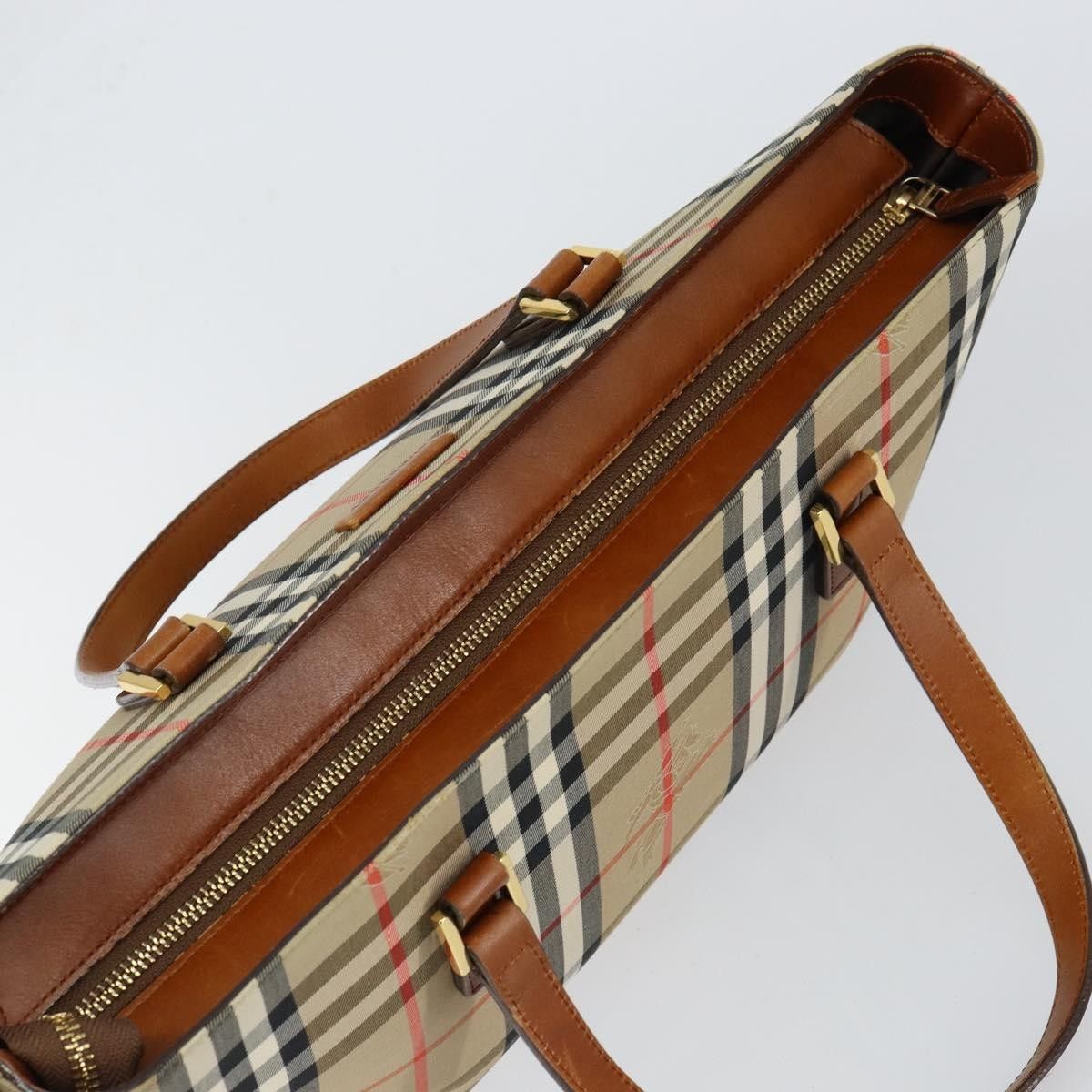 Burberry Burberry Nova Check Tote canvas check pattern Size ONE SIZE - 14 Thumbnail