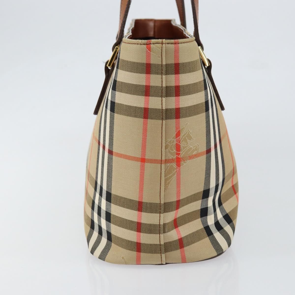 Burberry Burberry Nova Check Tote canvas check pattern Size ONE SIZE - 4 Thumbnail