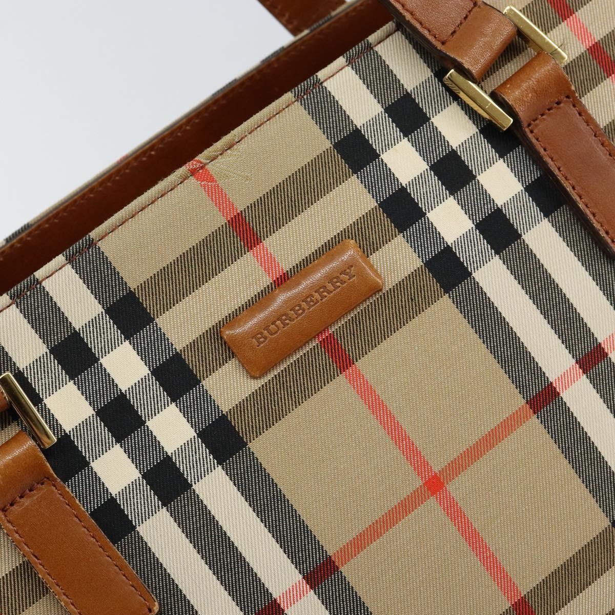 Burberry Burberry Nova Check Tote canvas check pattern Size ONE SIZE - 20 Thumbnail