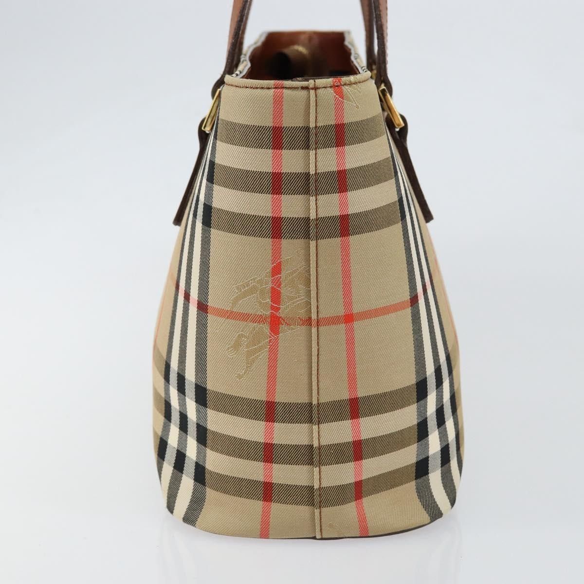 Burberry Burberry Nova Check Tote canvas check pattern Size ONE SIZE - 3 Thumbnail