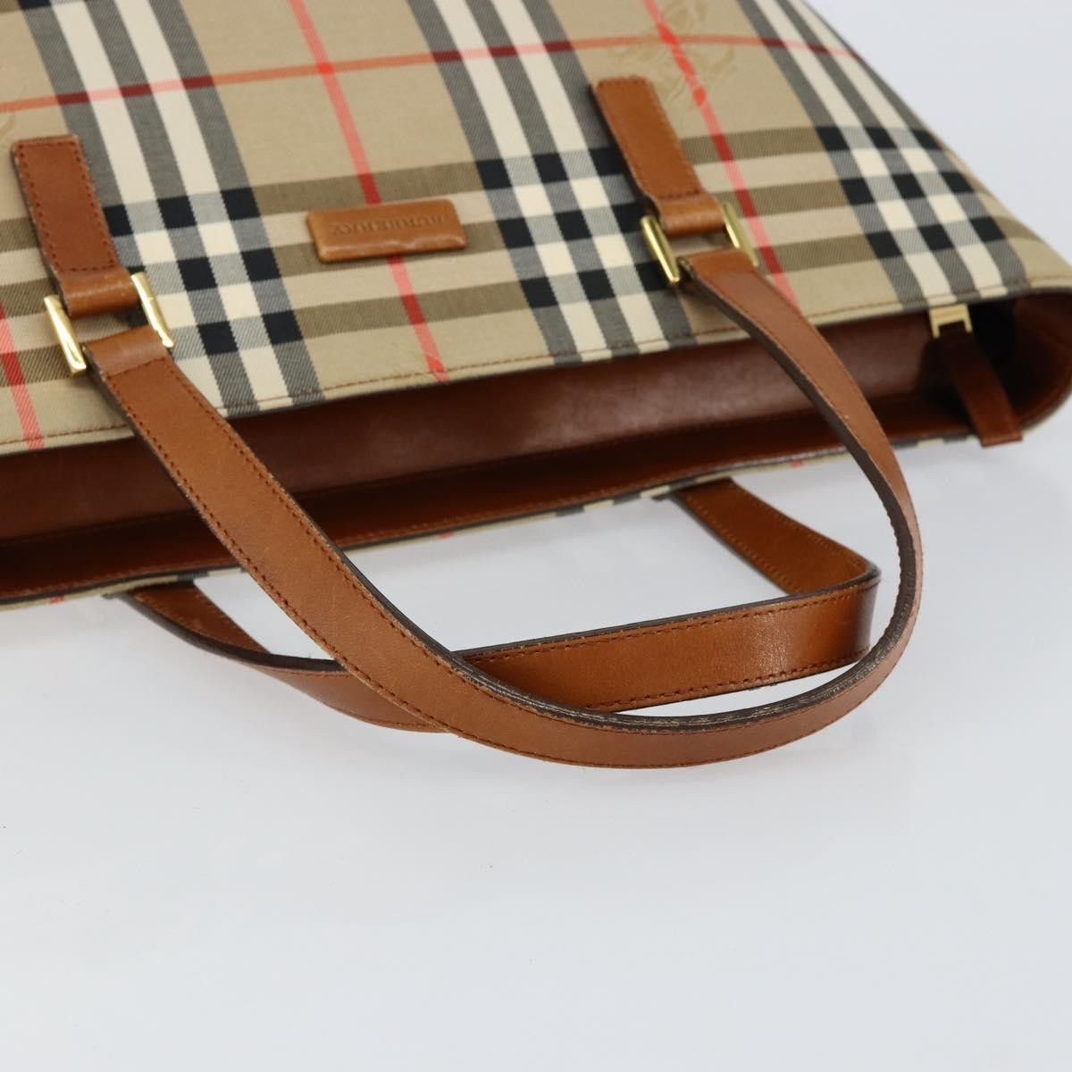 Burberry Burberry Nova Check Tote canvas check pattern Size ONE SIZE - 7 Thumbnail