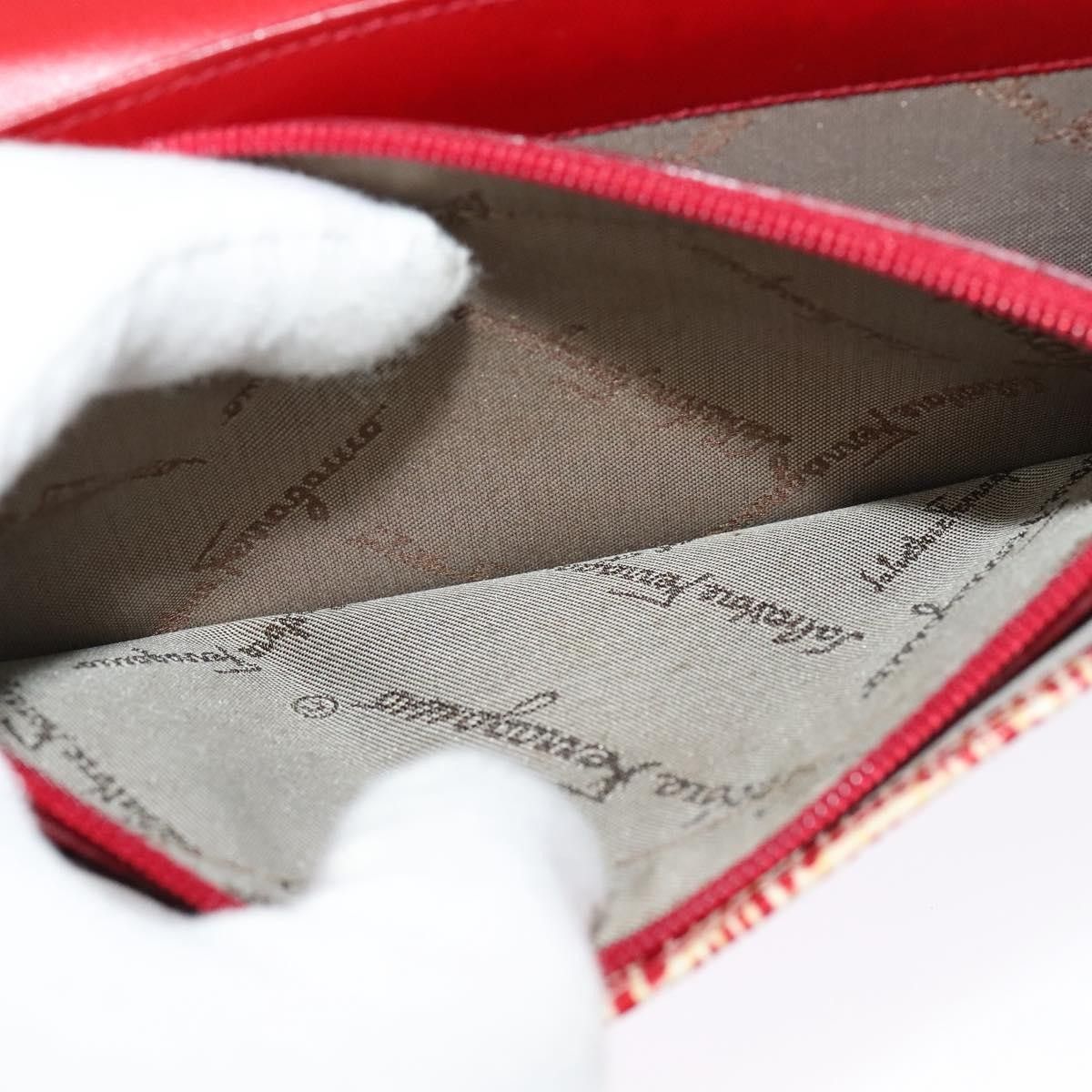Salvatore Ferragamo Salvatore Ferragamo Gancini Shoulder Bag Leather Size ONE SIZE - 18 Thumbnail