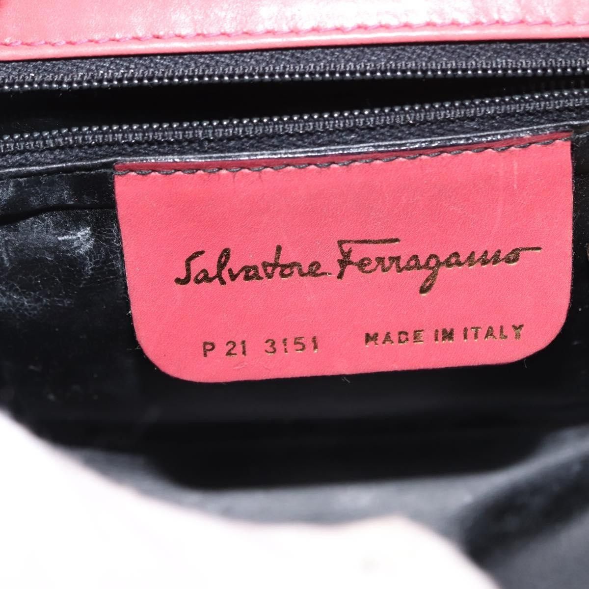 Salvatore Ferragamo Salvatore Ferragamo Gancini Shoulder Bag Leather Size ONE SIZE - 6 Thumbnail
