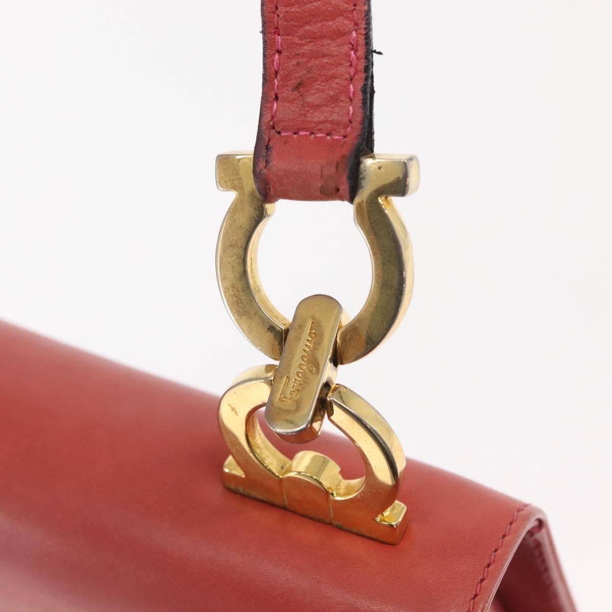 Salvatore Ferragamo Salvatore Ferragamo Gancini Shoulder Bag Leather Size ONE SIZE - 12 Thumbnail