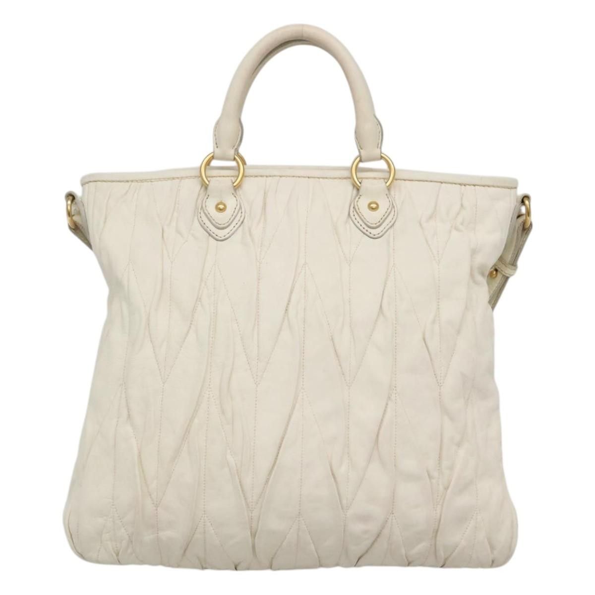 Miu Miu Miu Miu Convertible Tote Matelasse Leather Size ONE SIZE - 2 Thumbnail