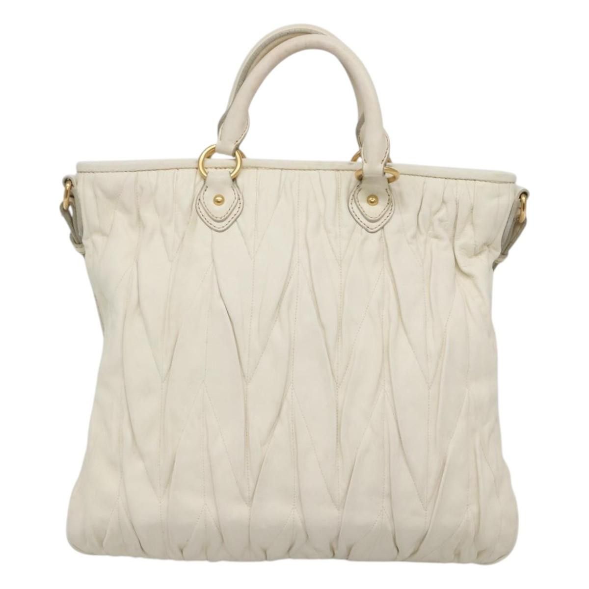 Miu Miu Miu Miu Convertible Tote Matelasse Leather Size ONE SIZE - 19 Thumbnail