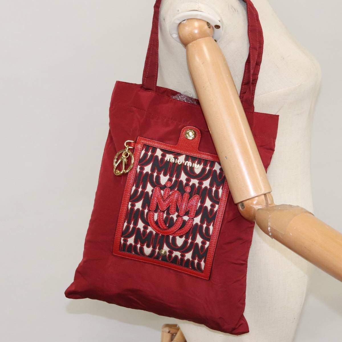 Miu Miu Miu Miu Tote Nylon Size ONE SIZE - 17 Thumbnail
