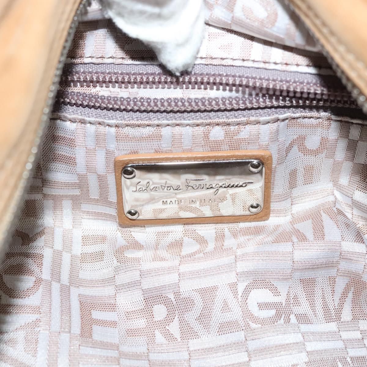 Salvatore Ferragamo Salvatore Ferragamo Vintage Handbag Leather Size ONE SIZE - 6 Thumbnail