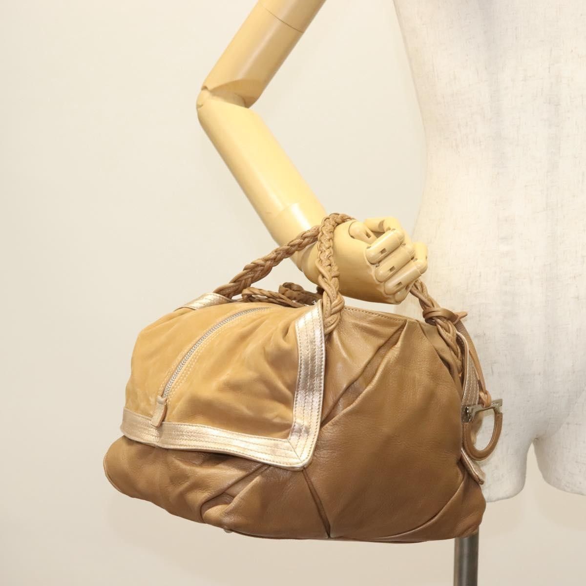 Salvatore Ferragamo Salvatore Ferragamo Vintage Handbag Leather Size ONE SIZE - 14 Thumbnail