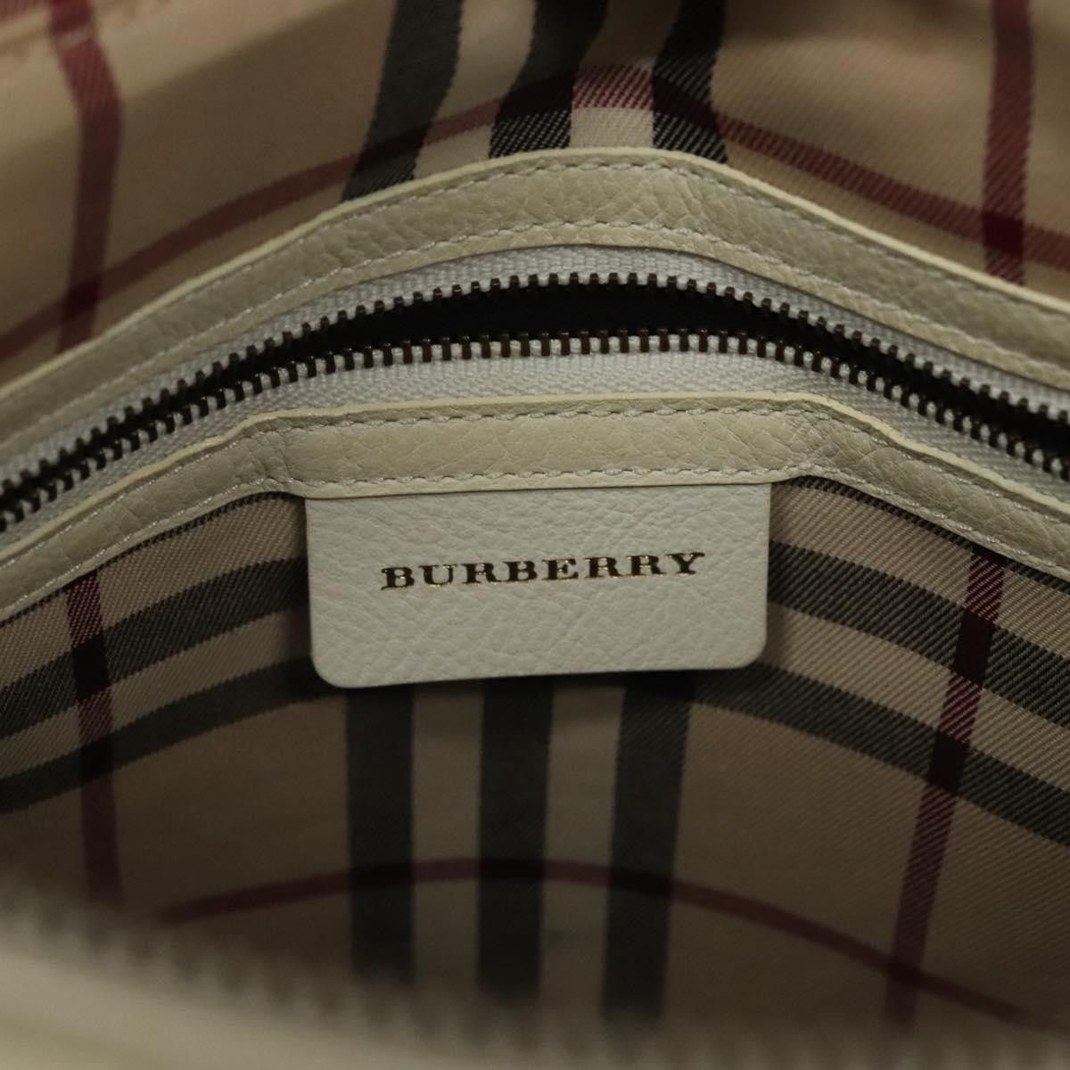 Burberry Burberry Vintage Tote Leather Size ONE SIZE - 6 Thumbnail