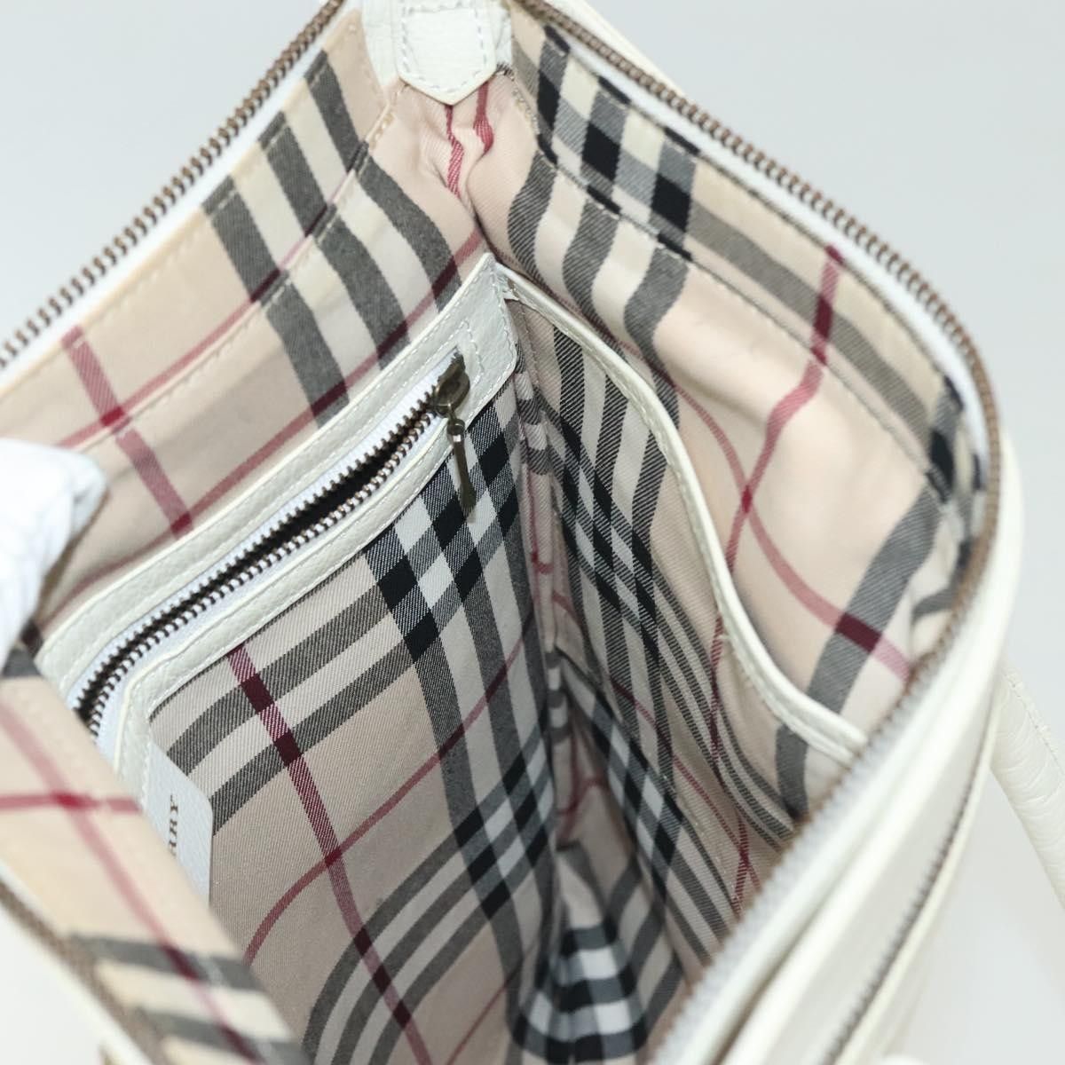 Burberry Burberry Vintage Tote Leather Size ONE SIZE - 20 Thumbnail