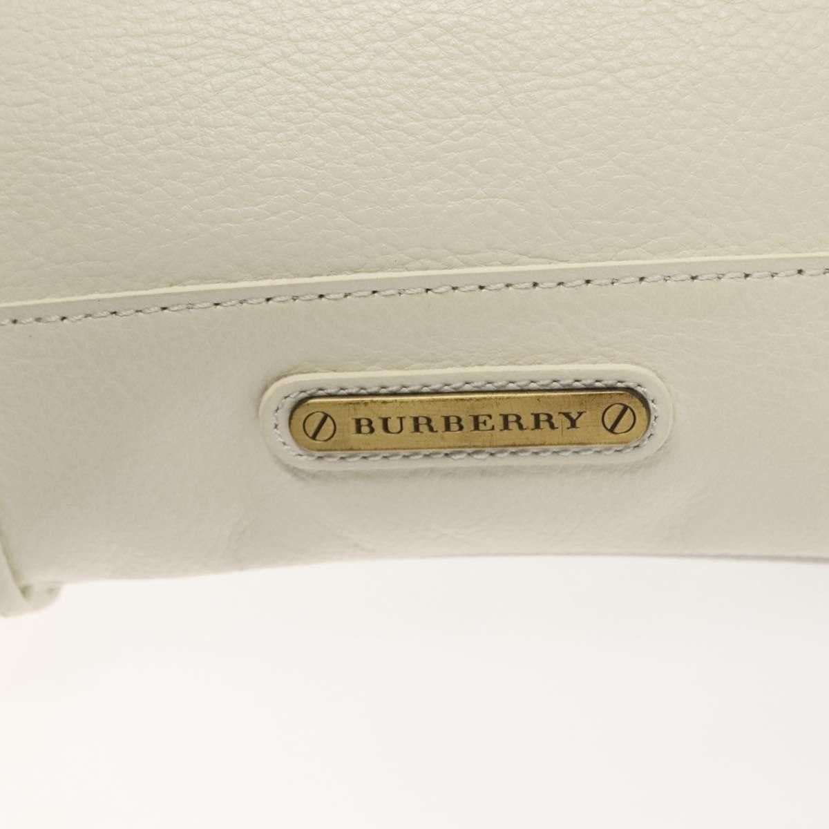 Burberry Burberry Vintage Tote Leather Size ONE SIZE - 19 Thumbnail