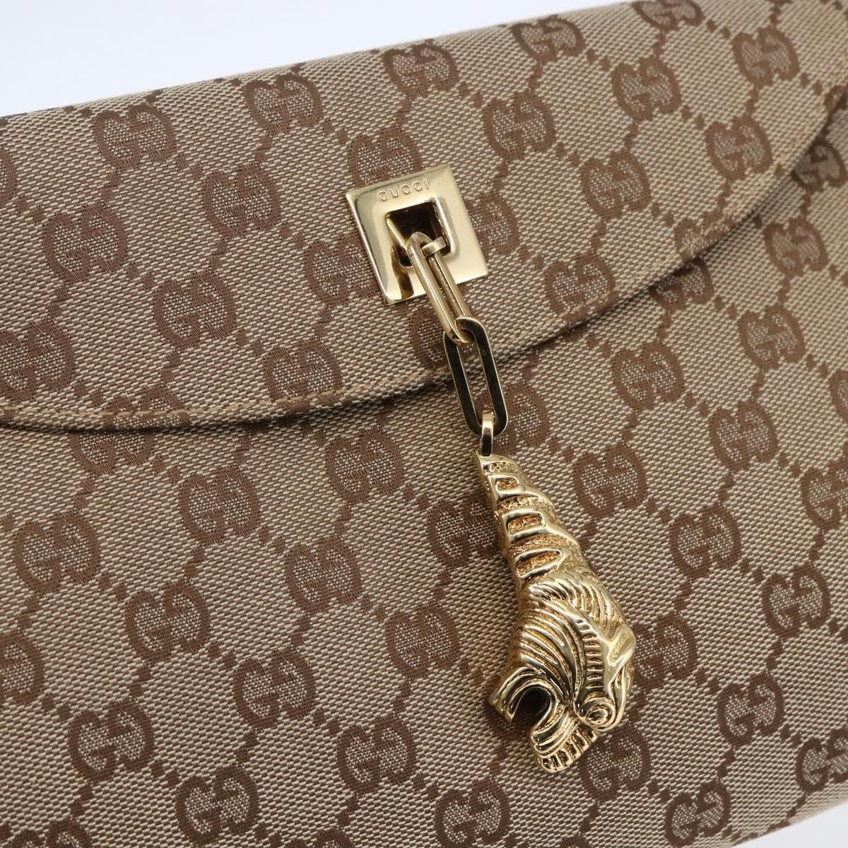 Gucci Gucci Tiger Charm Shoulder Bag canvas Size ONE SIZE - 14 Thumbnail