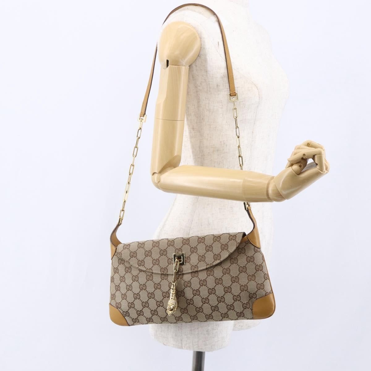 Gucci Gucci Tiger Charm Shoulder Bag canvas Size ONE SIZE - 22 Thumbnail