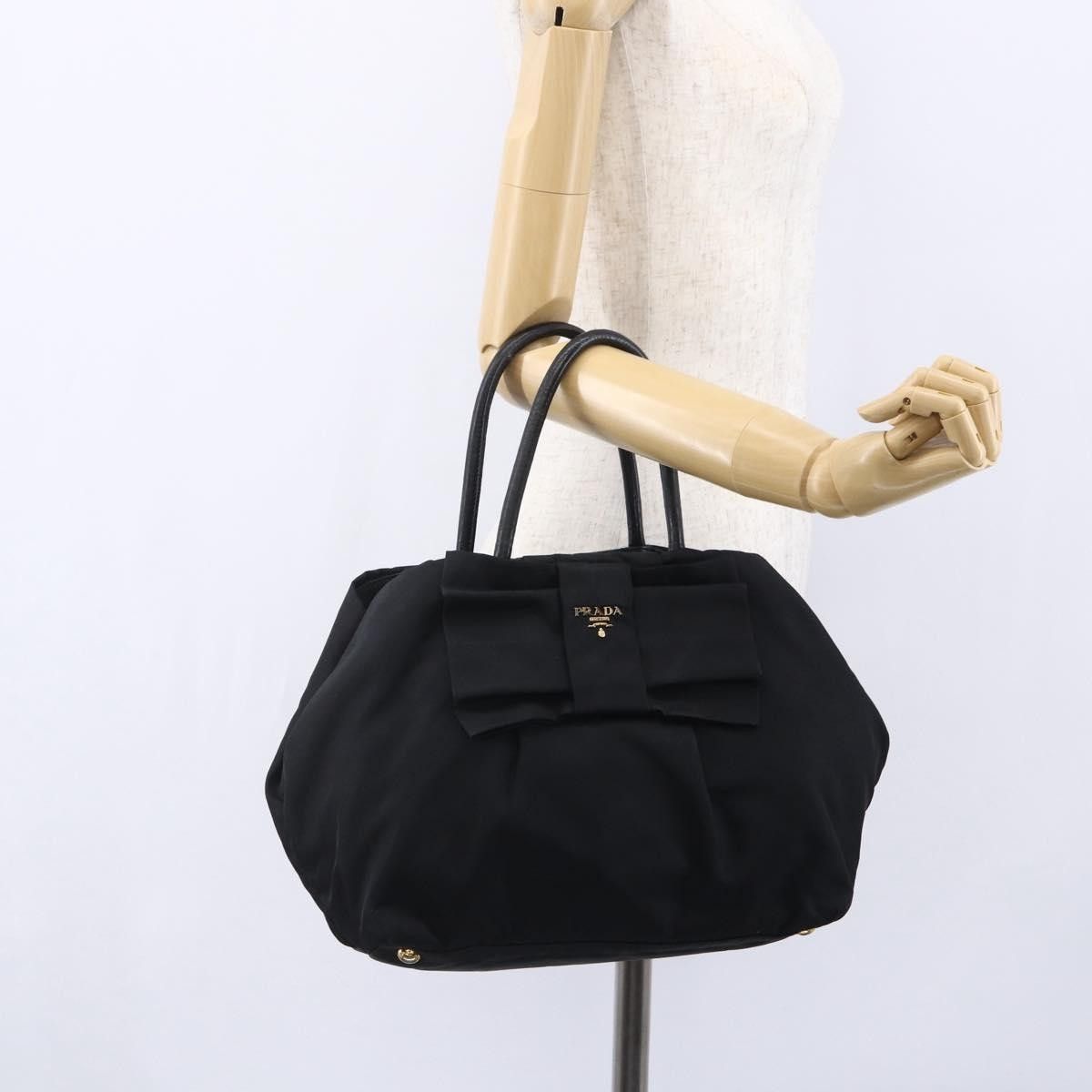 Prada Prada Bow Tote Tessuto Size ONE SIZE - 16 Thumbnail