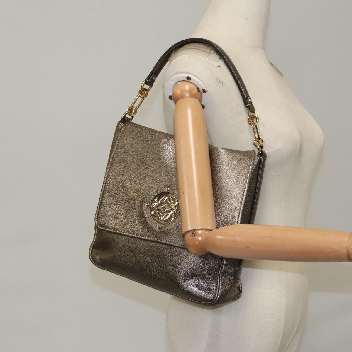 Loewe Loewe Anagram handbag Leather Size ONE SIZE - 14 Thumbnail