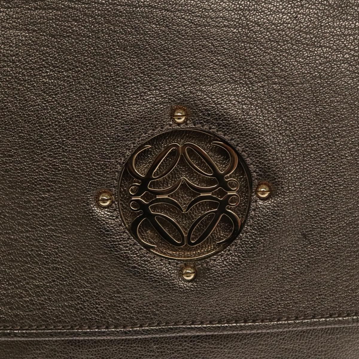 Loewe Loewe Anagram handbag Leather Size ONE SIZE - 18 Thumbnail