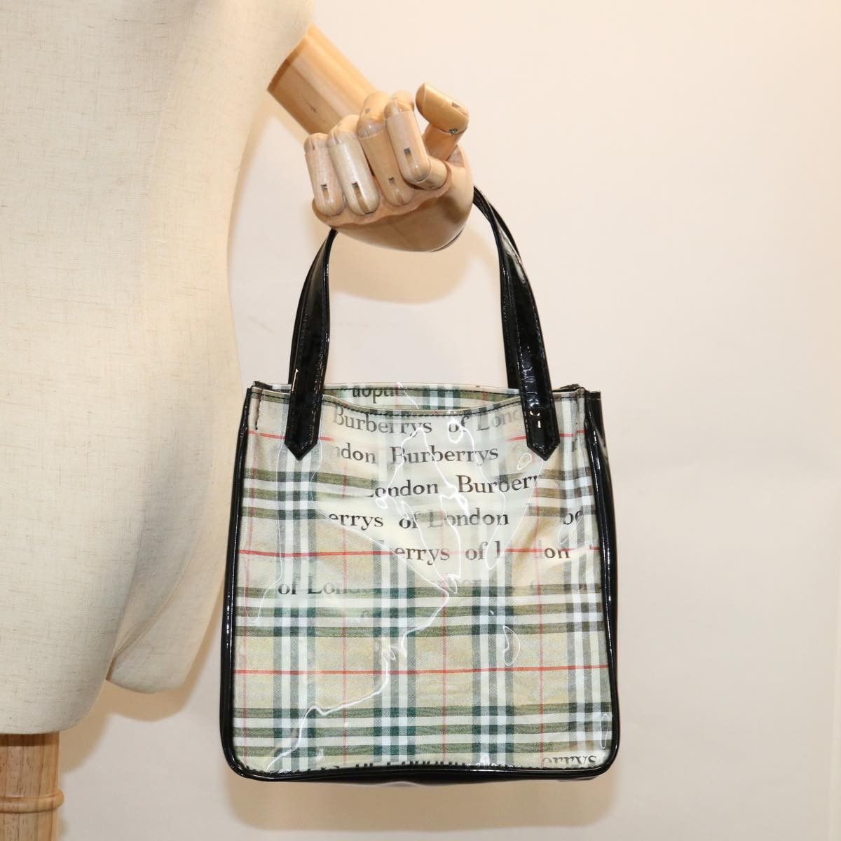Burberry Burberry Nova Check Handbag Nylon Size ONE SIZE - 11 Thumbnail