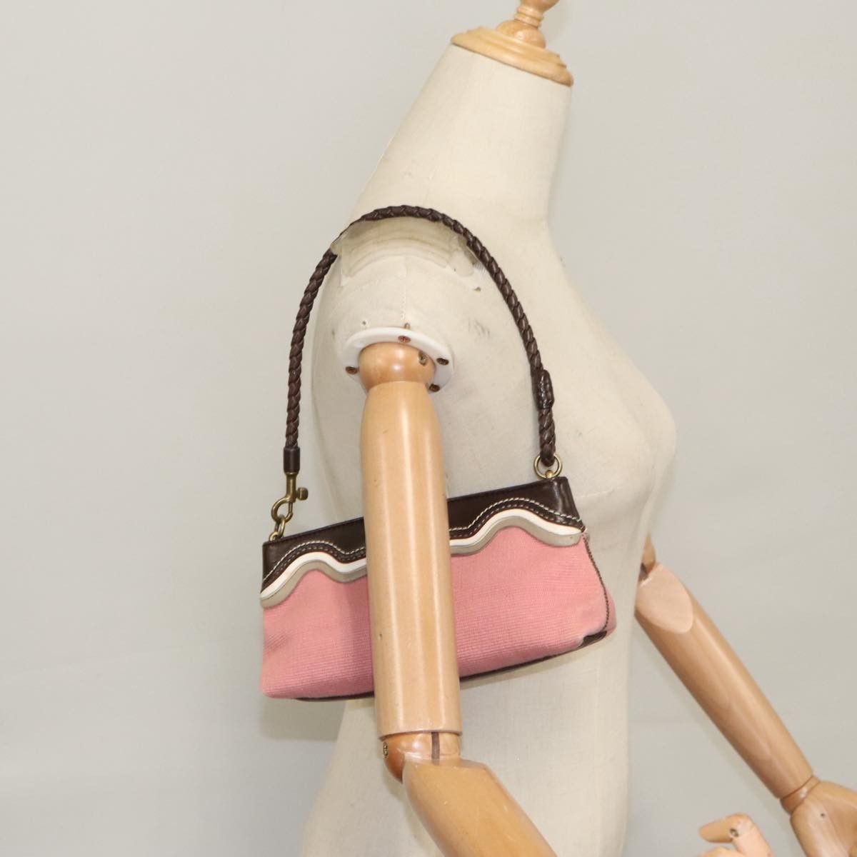Bottega Veneta Bottega Veneta Vintage Shoulder Bag Canvas Size ONE SIZE - 14 Thumbnail