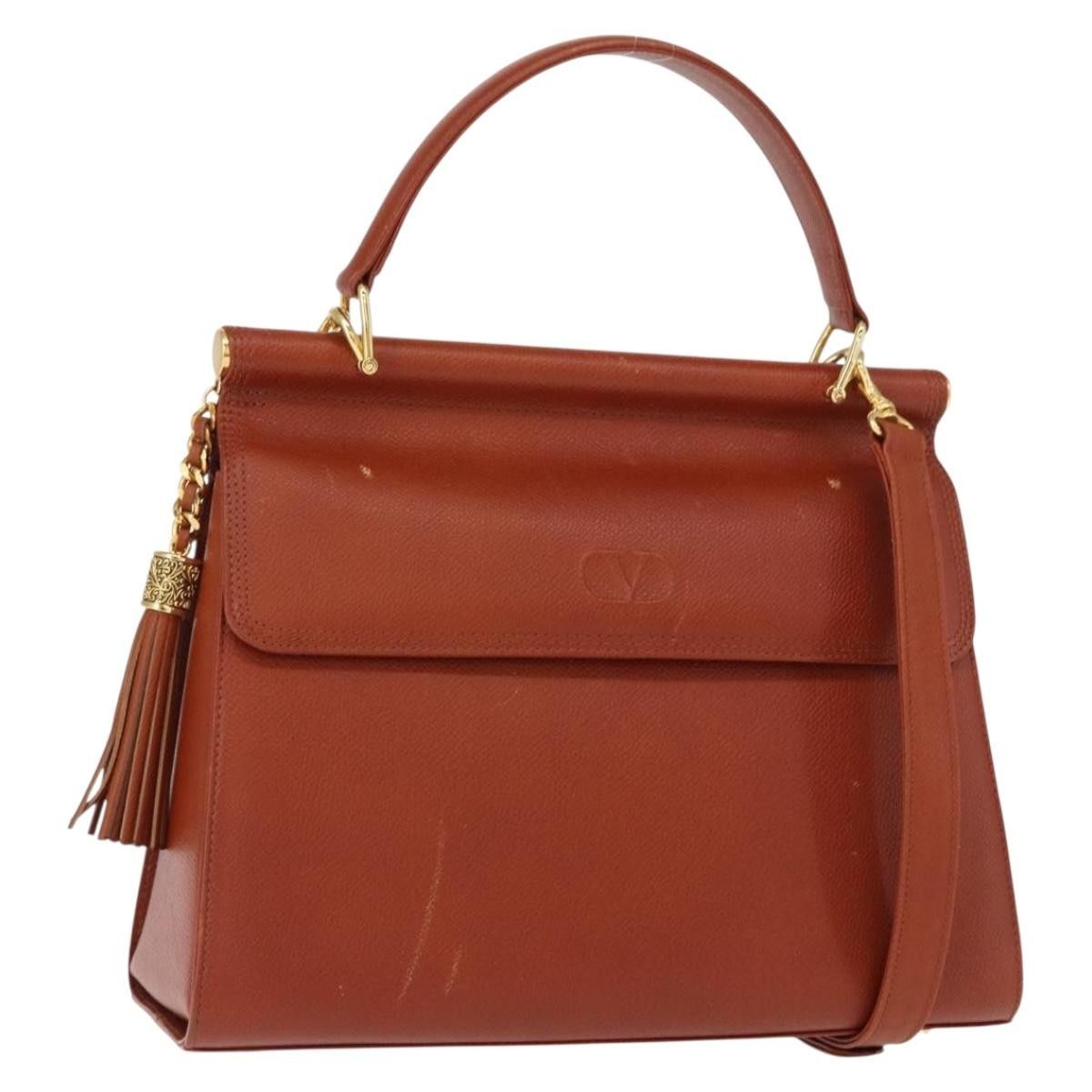 Valentino Valentino Garavani Vintage Handbag Leather Size ONE SIZE - 14 Thumbnail