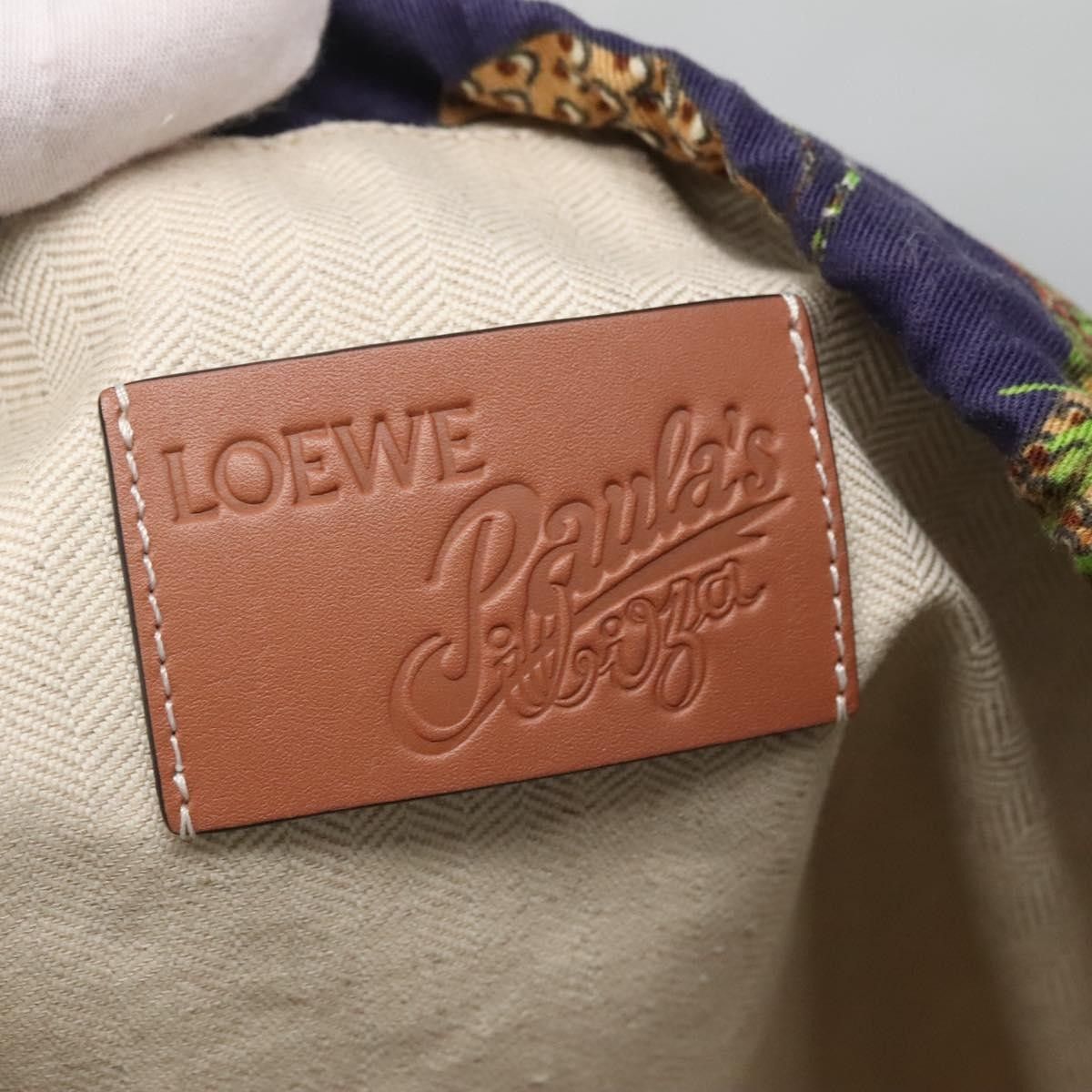 Loewe Loewe Paula Drawstring Pouch Printed Canvas Size ONE SIZE - 6 Thumbnail