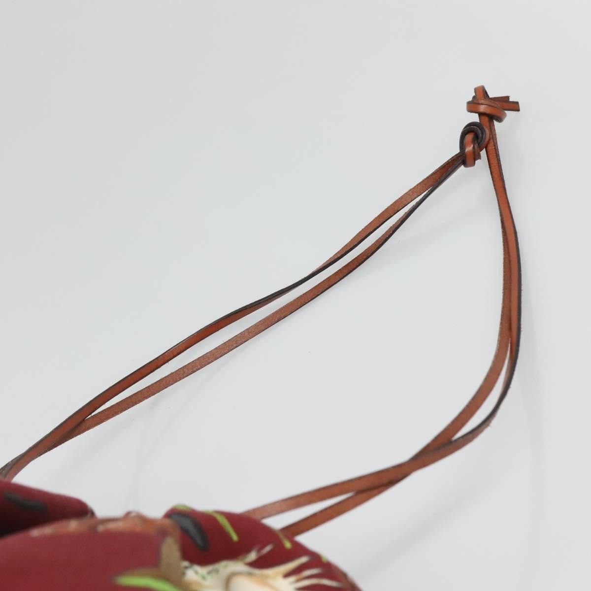 Loewe Loewe Paula Drawstring Pouch Printed Canvas Size ONE SIZE - 14 Thumbnail