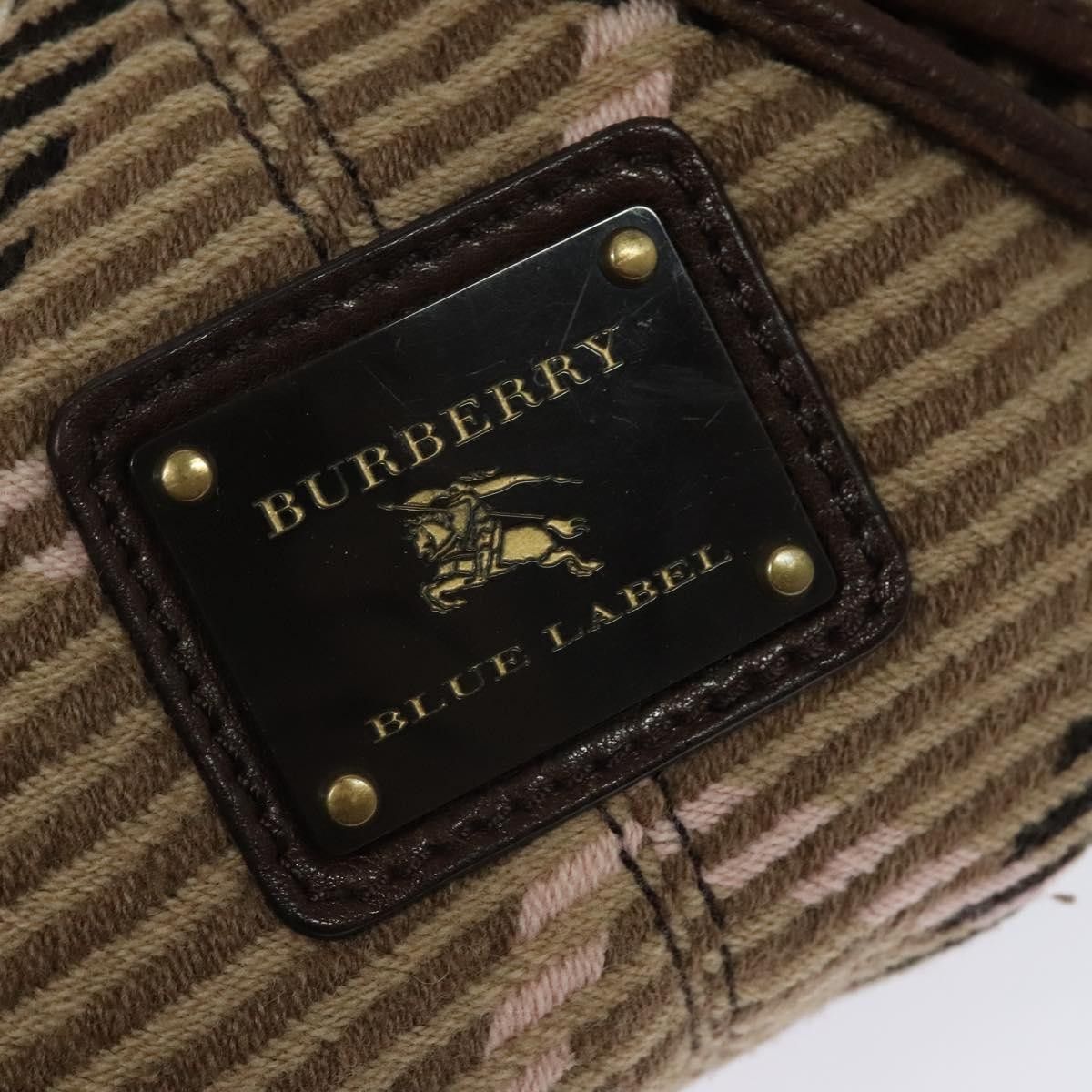 Burberry Burberry Blue Label Handbag Wool Size ONE SIZE - 13 Thumbnail