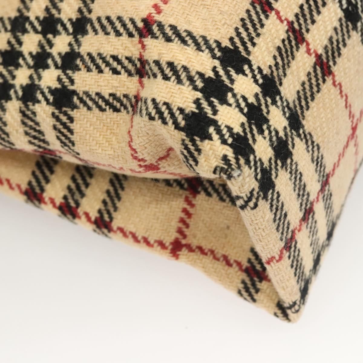 Burberry Burberry Nova Check Handbag Wool Size ONE SIZE - 10 Thumbnail
