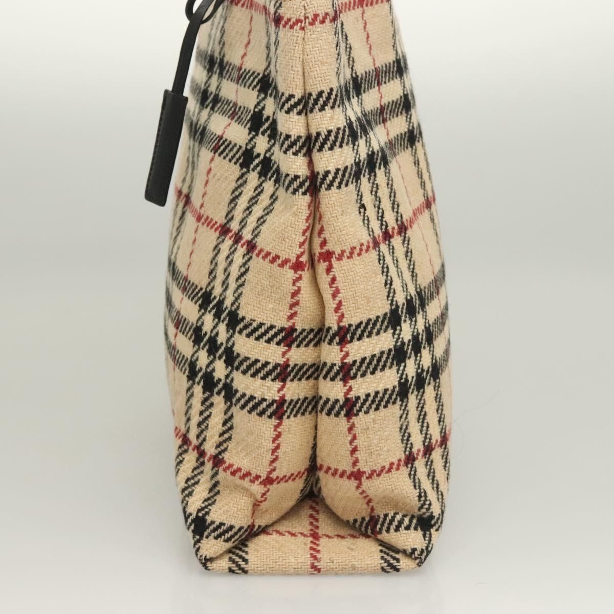 Burberry Burberry Nova Check Handbag Wool Size ONE SIZE - 3 Thumbnail
