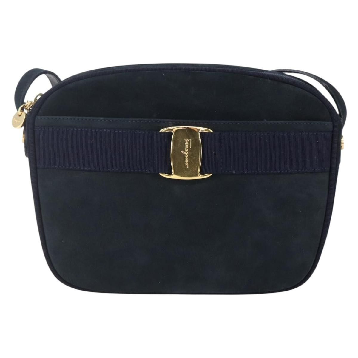 Salvatore Ferragamo Salvatore Ferragamo Vala Shoulder Bag Leather Size ONE SIZE - 22 Thumbnail