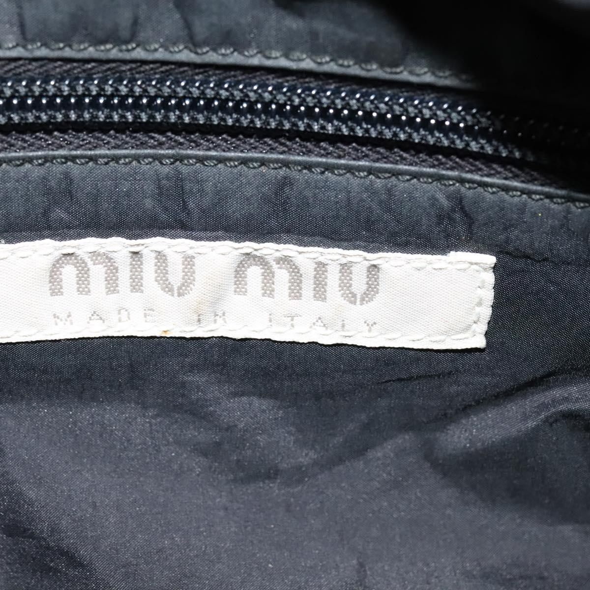 Miu Miu Miu Miu Zip Shoulder Bag Nylon Size ONE SIZE - 19 Thumbnail