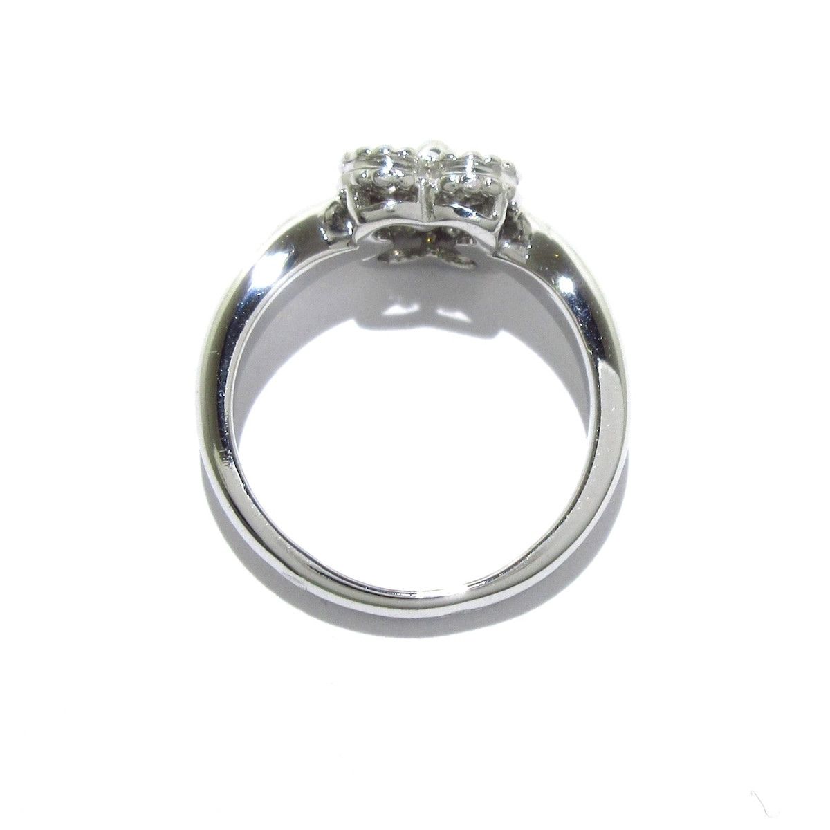 Van Cleef & Arpels Van Cleef & Arpels Sweet Alhambra Ring 18K White Gold and Diamonds Size ONE SIZE - 2 Thumbnail