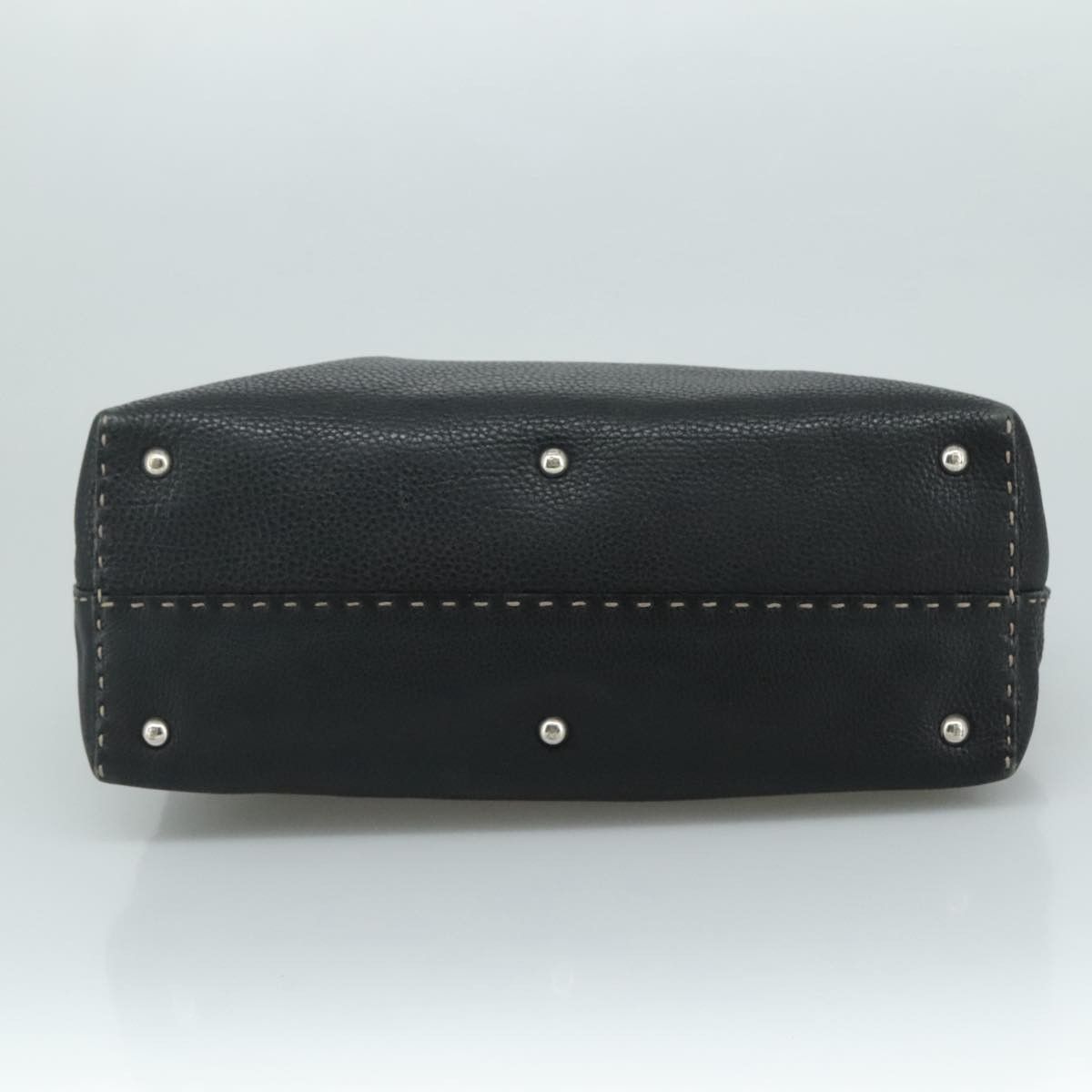 Fendi Fendi Selleria Handle Bag Embossed Leather Size ONE SIZE - 19 Thumbnail