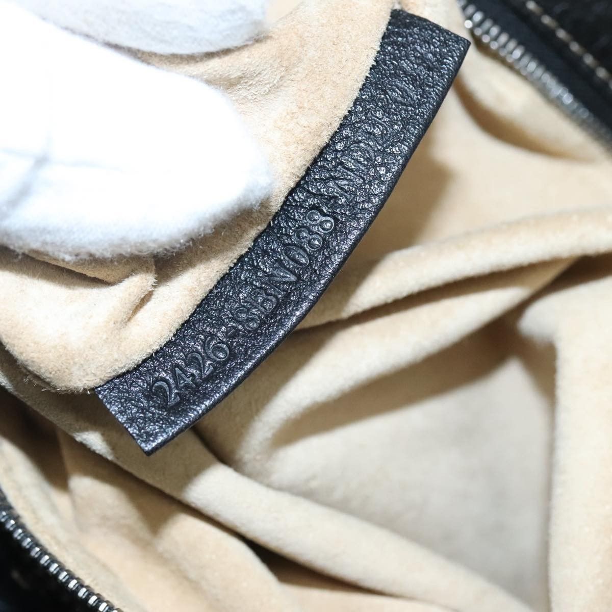 Fendi Fendi Selleria Handle Bag Embossed Leather Size ONE SIZE - 7 Thumbnail