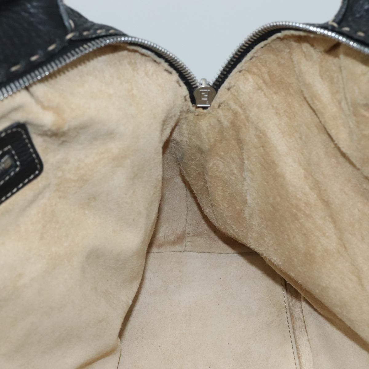 Fendi Fendi Selleria Handle Bag Embossed Leather Size ONE SIZE - 15 Thumbnail