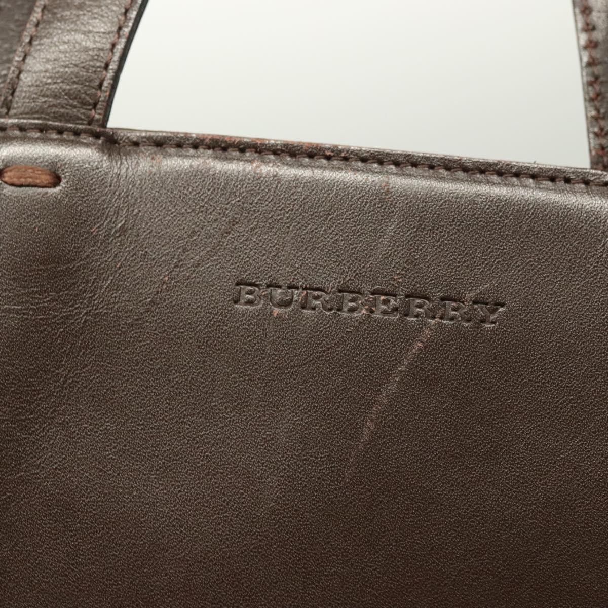 Burberry Burberry Vintage Handbag Leather Size ONE SIZE - 14 Thumbnail