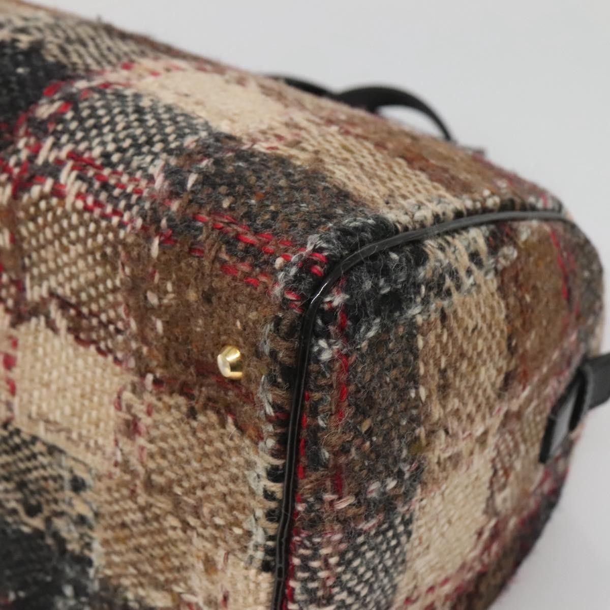 Burberry Burberry Nova Check Handbag Wool Size ONE SIZE - 11 Thumbnail