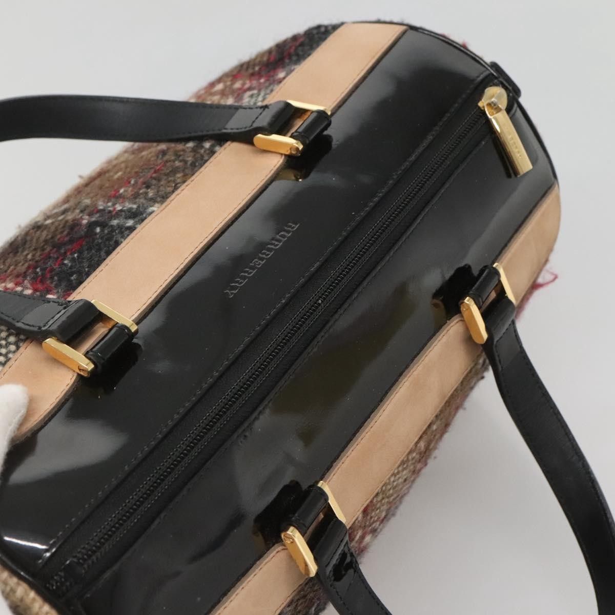 Burberry Burberry Nova Check Handbag Wool Size ONE SIZE - 14 Thumbnail