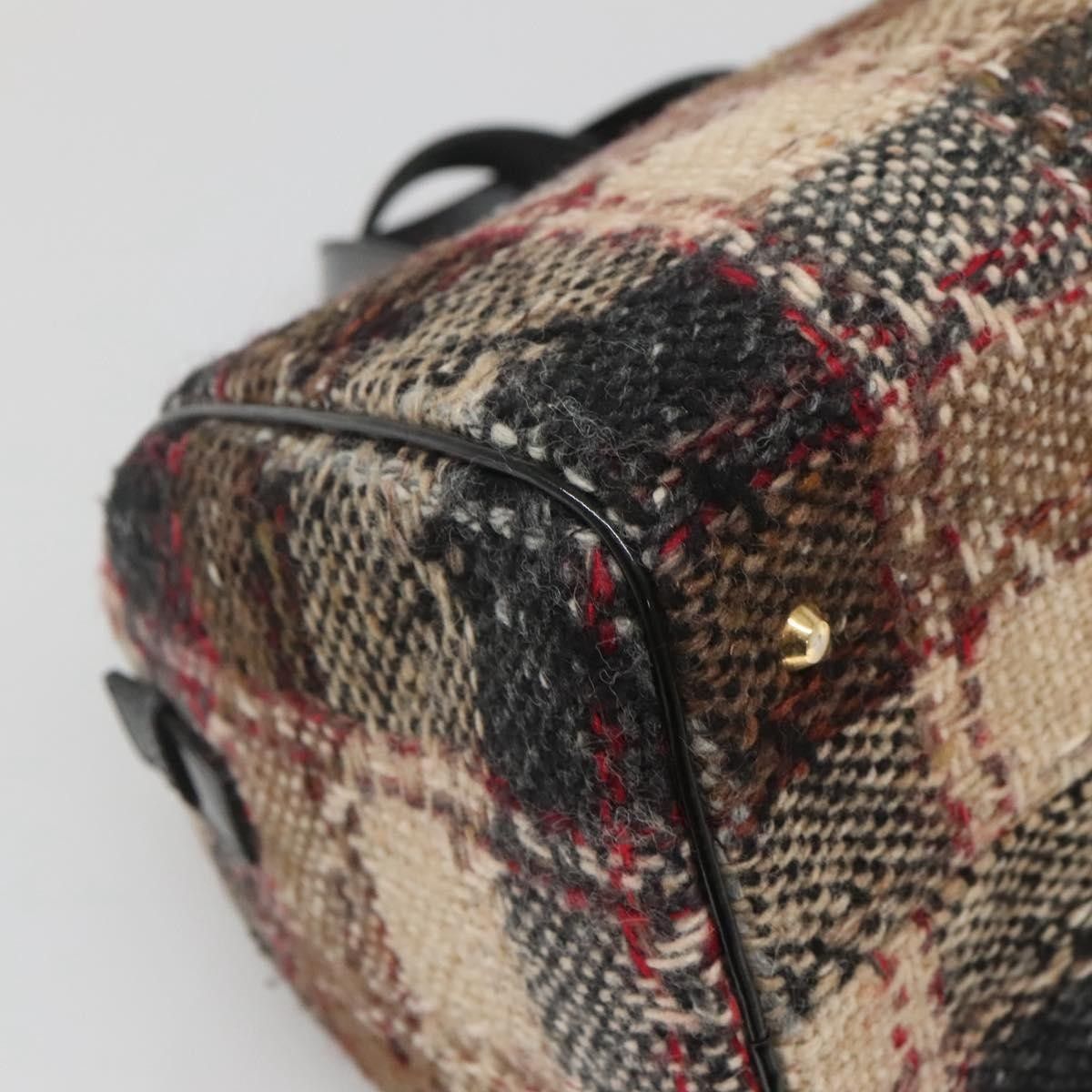 Burberry Burberry Nova Check Handbag Wool Size ONE SIZE - 8 Thumbnail