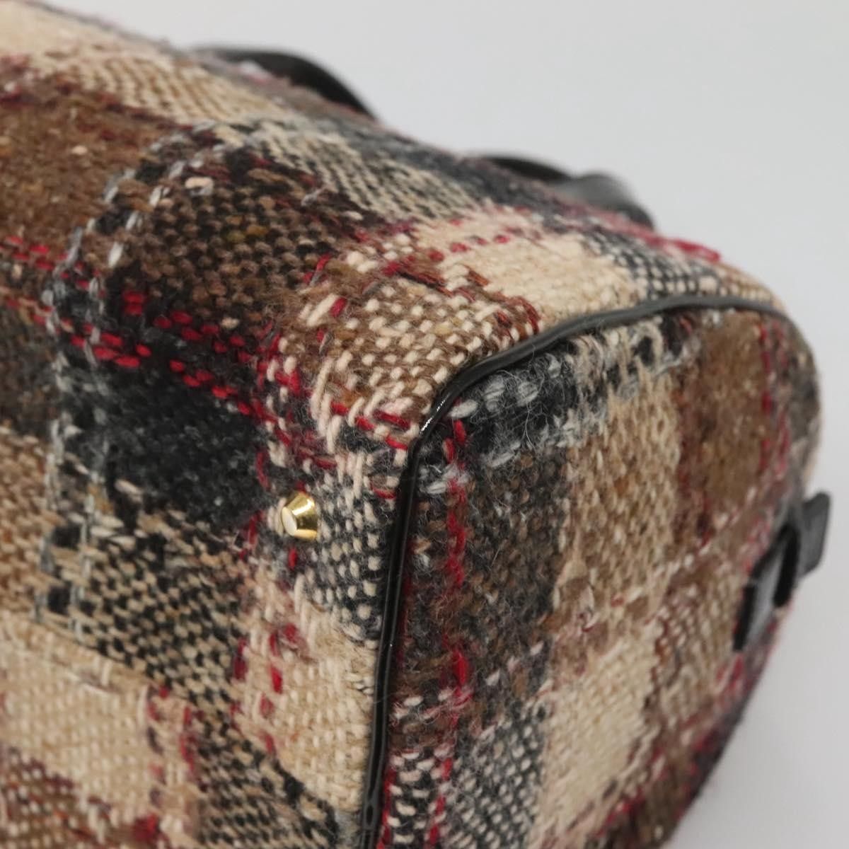 Burberry Burberry Nova Check Handbag Wool Size ONE SIZE - 9 Thumbnail