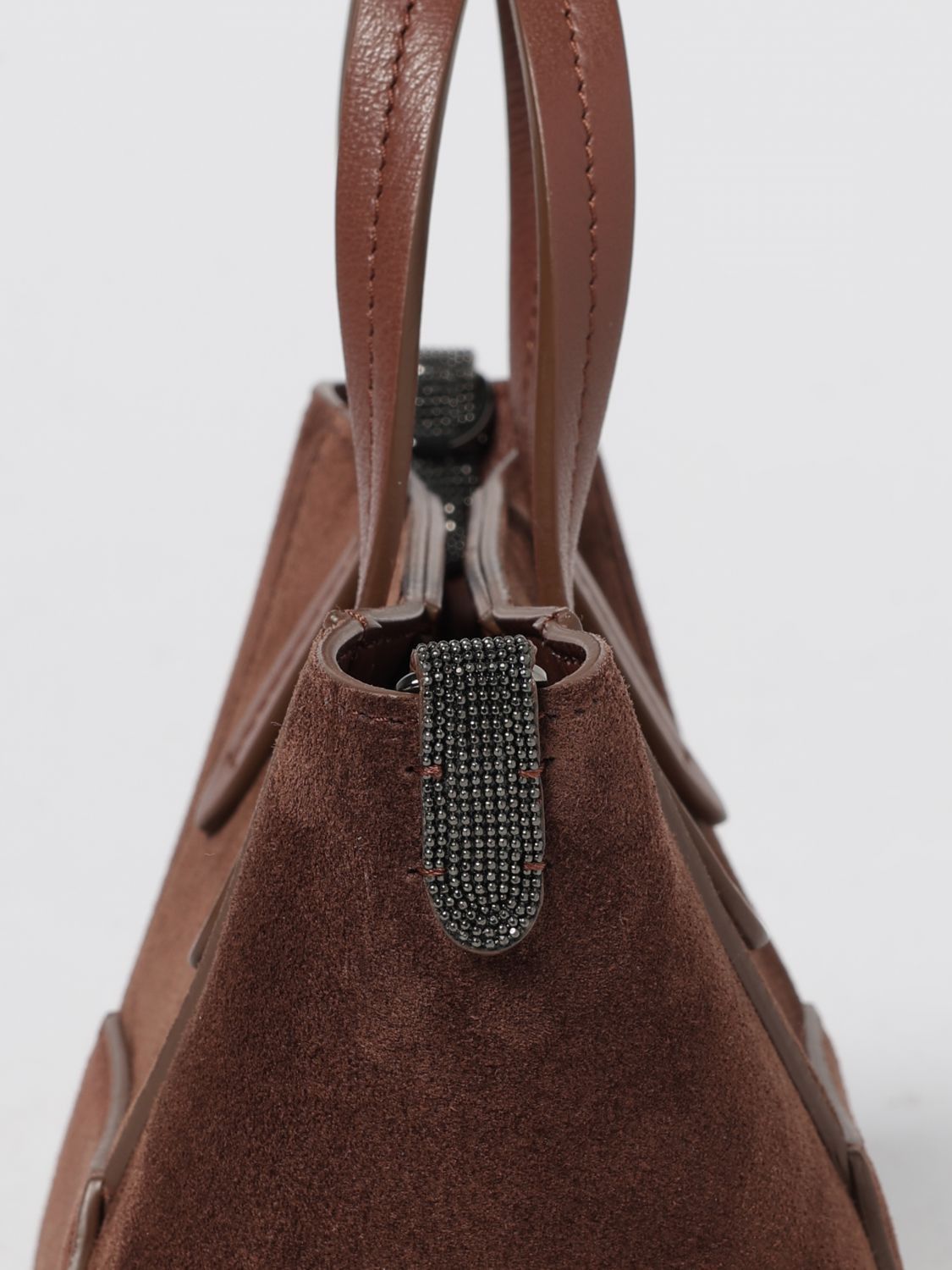 Brunello Cucinelli Brunello Cucinelli Mini Bag Woman Burgundy Size ONE SIZE - 4 Thumbnail
